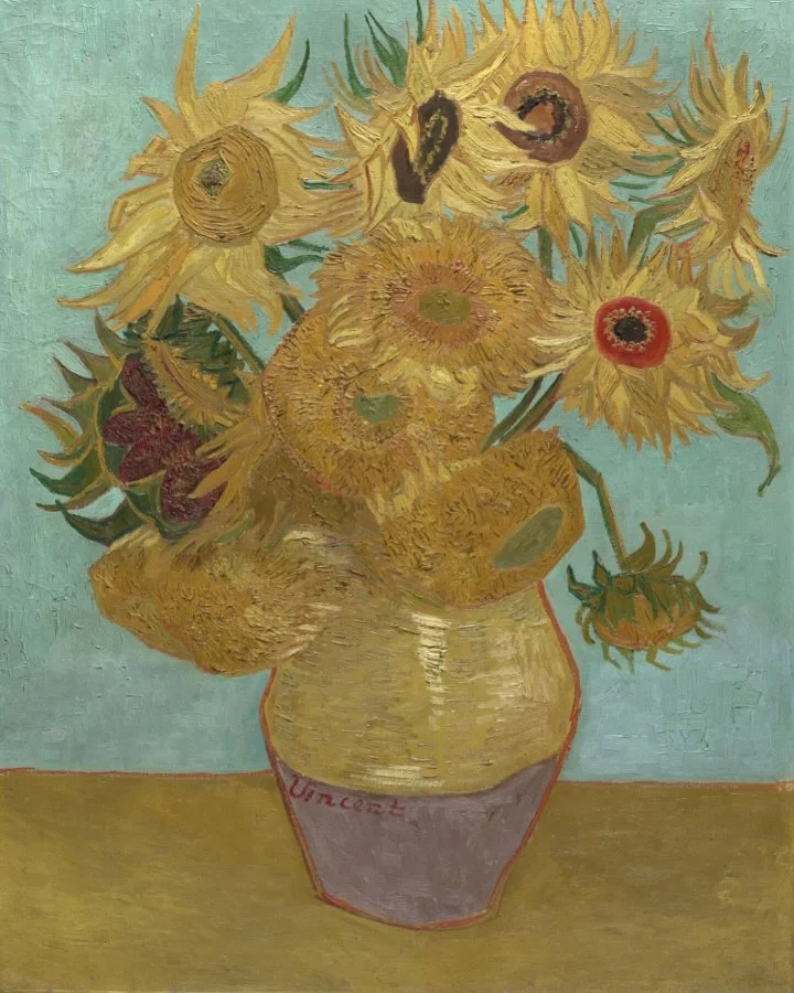 Sunflowers, January 1889 Vincent van Gogh (1853–1890)