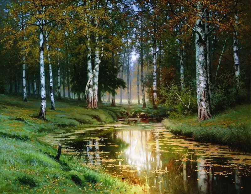 Golden Autumn Yefim Yefimovich Volkov (184 -1920)