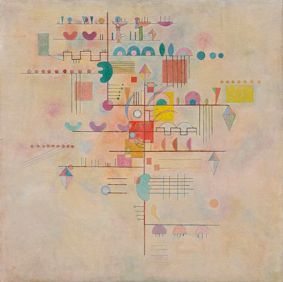 Graceful Ascent Wassily Kandinsky (1866 - 1944)