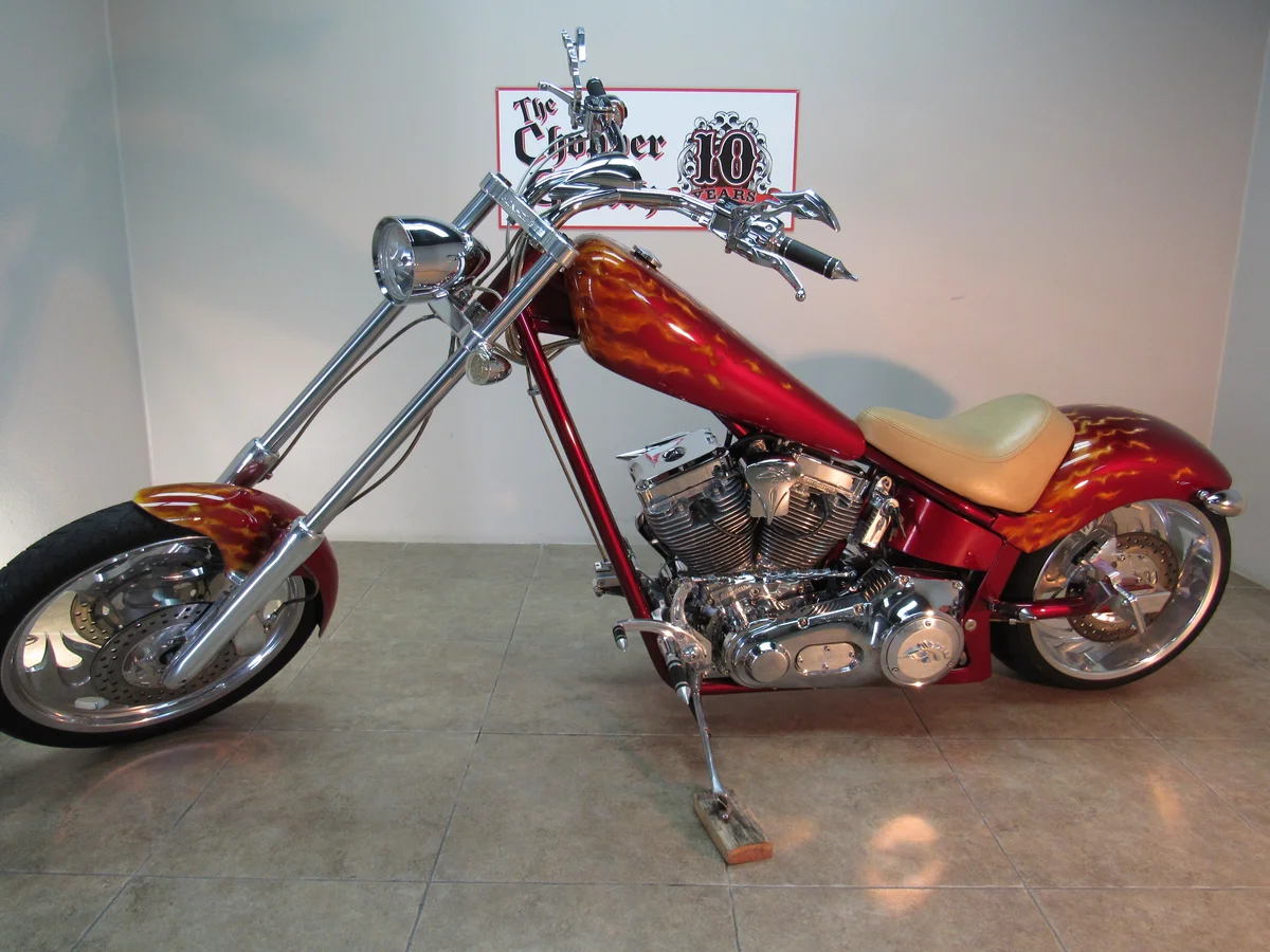 Awesome Chopper! Love the paint job.