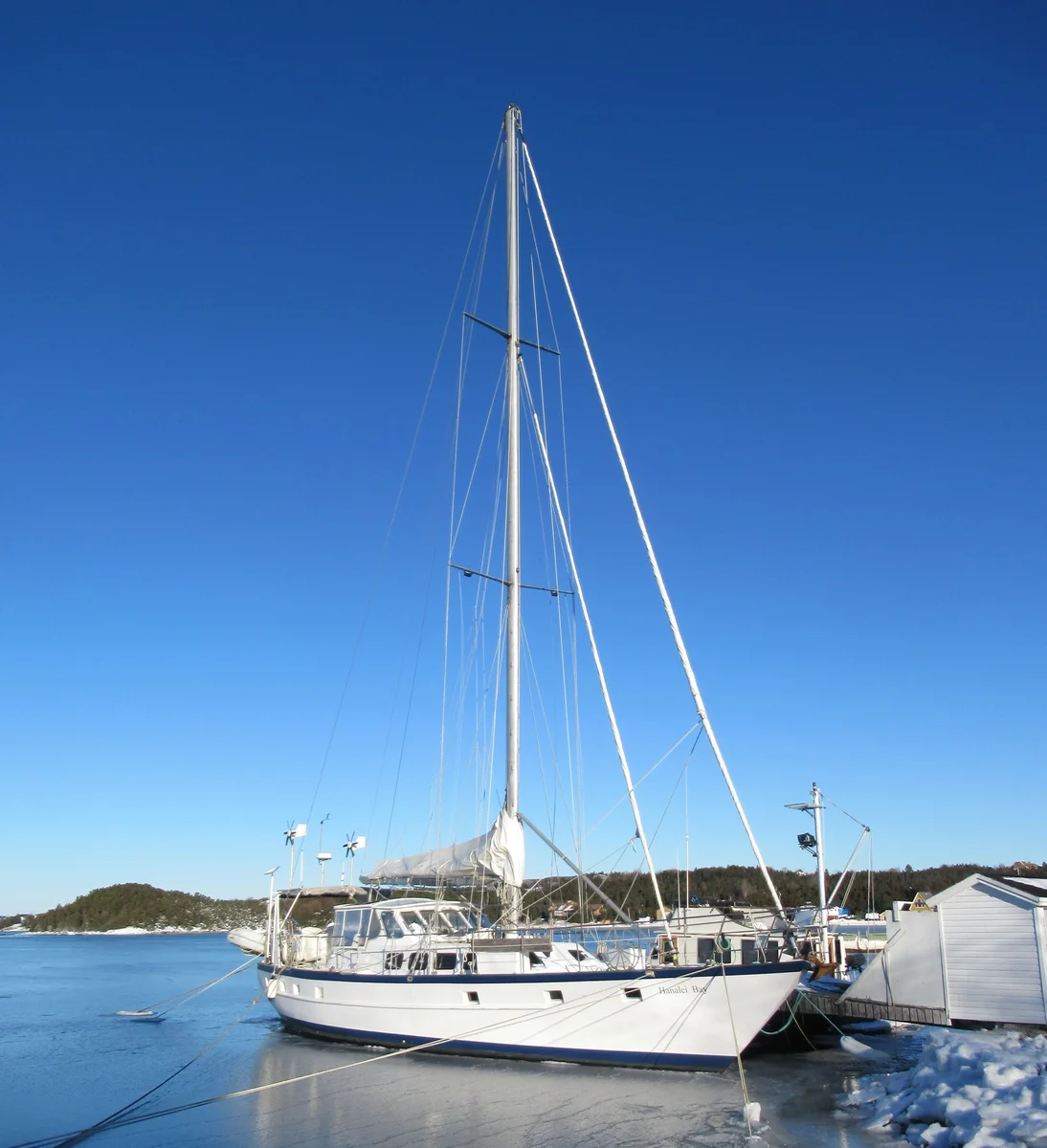 Alway wondered what it's like to sail across the ocean...