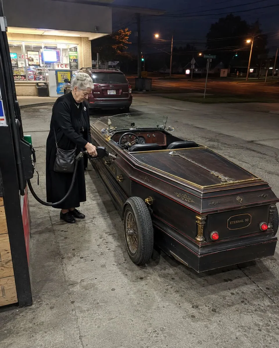 Wow! Cool Car! My buddy laughed at me when I told him I wanted to buy a used coffin to build a coff...