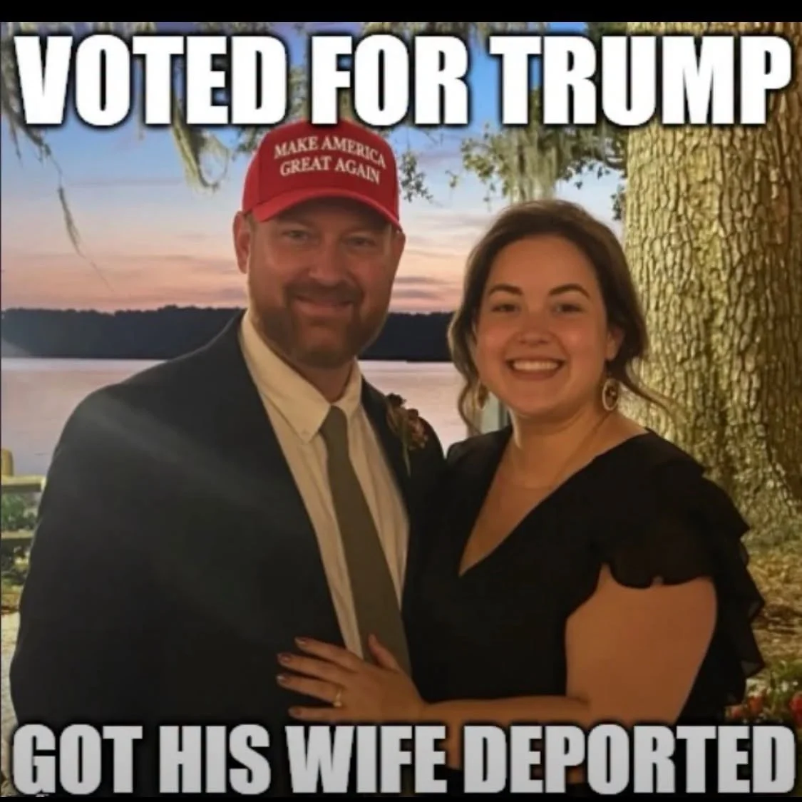 America IS great again, vote for trump and he sends his goons to ditch your wife!!!