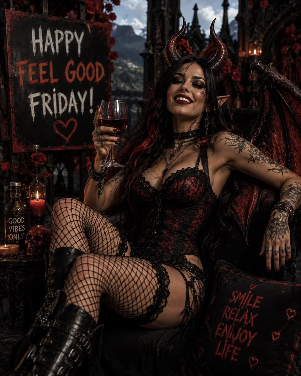 Goth post by Vanessa