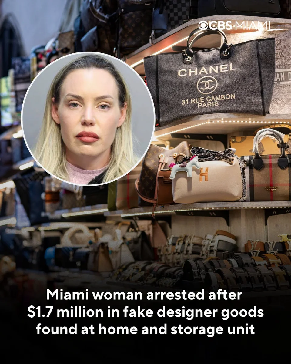 A Miami woman was arrested after Miami-Dade detectives said she ran a large counterfeit goods opera...