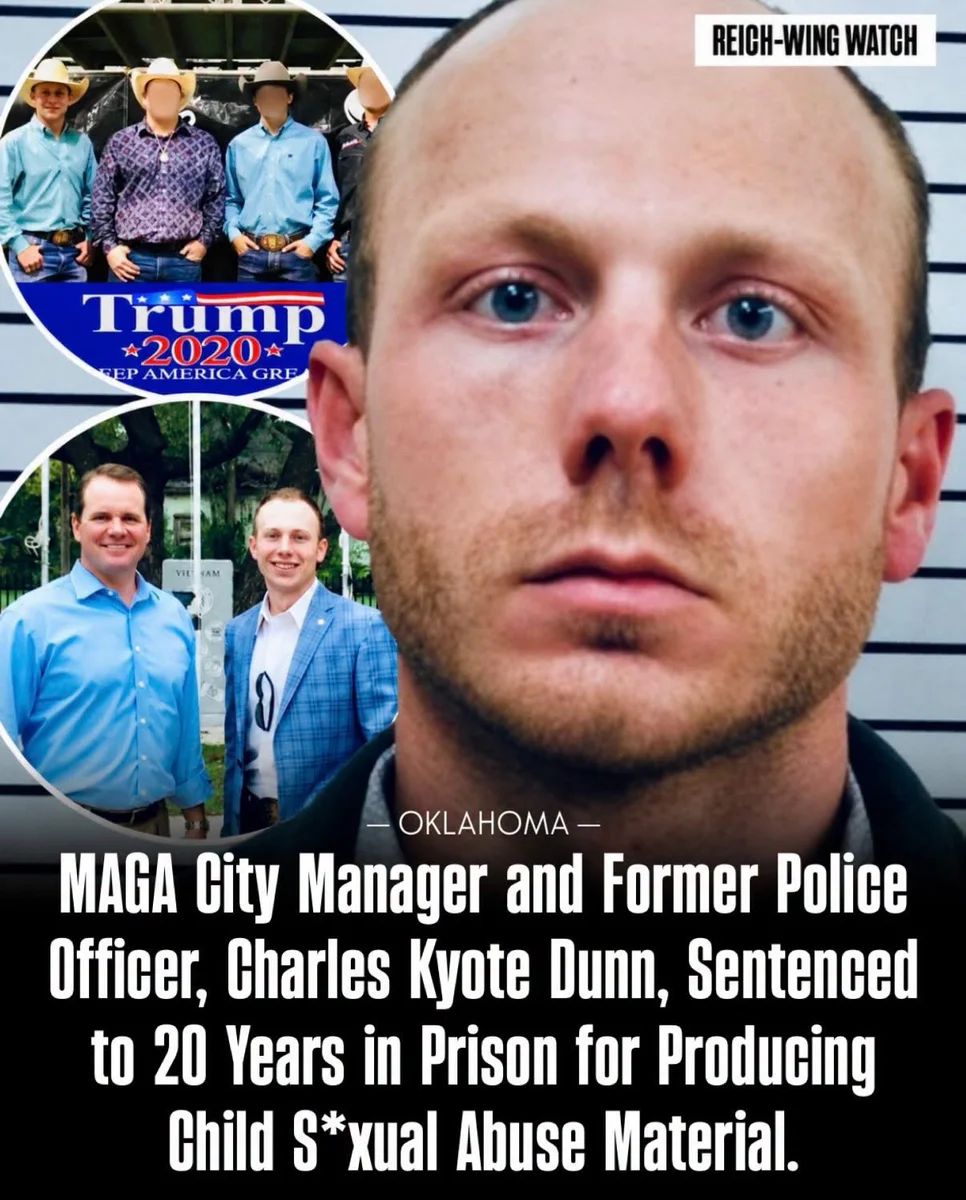 ?Waurika, Oklahoma City Manager and former reserve police officer Charles Kyote Dunn has been sente...
