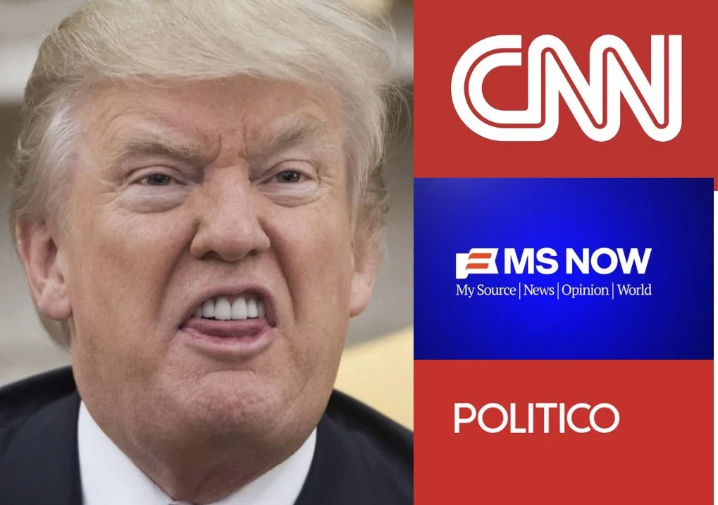 BREAKING: HELL YES! CNN, Politico, and MS NOW slam Trump with a massive lawsuit after he banned the...