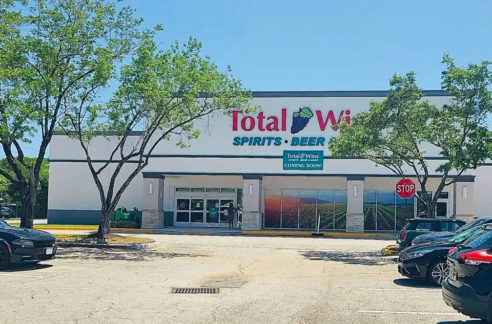 Finally, Total Wine at Oakwood Plaza. Unfortunately, I quit drinking. It took them too long to open...