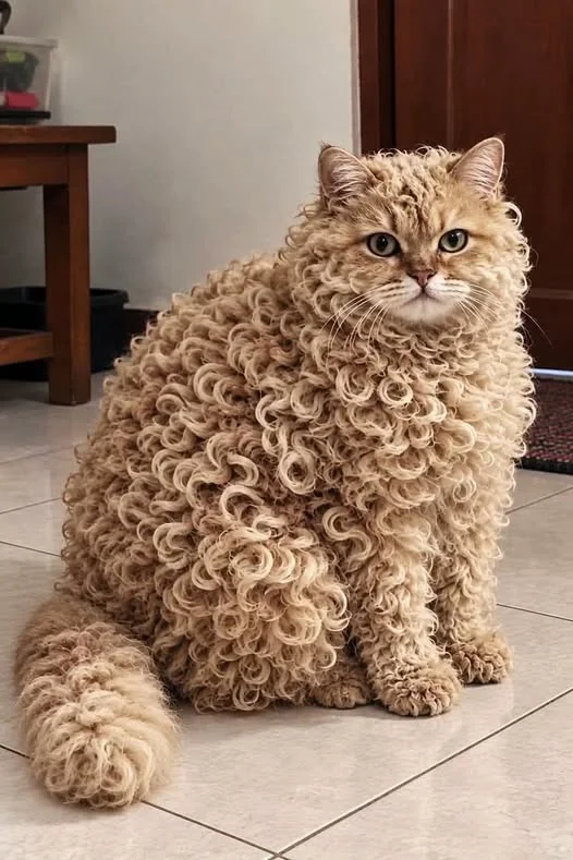 Who has a cat like that?