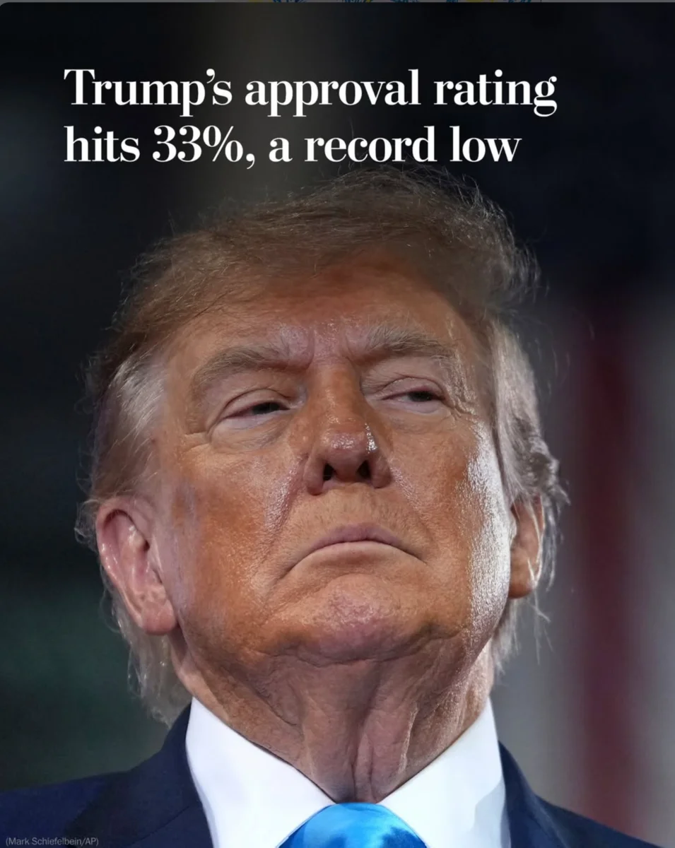 I guess that means 33% of Americans are still so fucking stupid as to support that EVIL Piece of Ma...