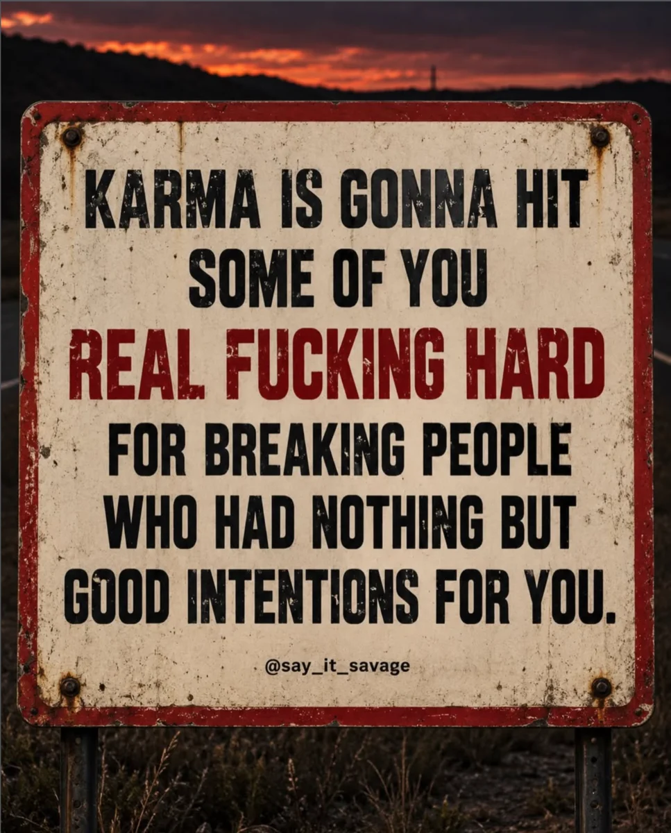 Karma Always Gets you! Sooner or Later!