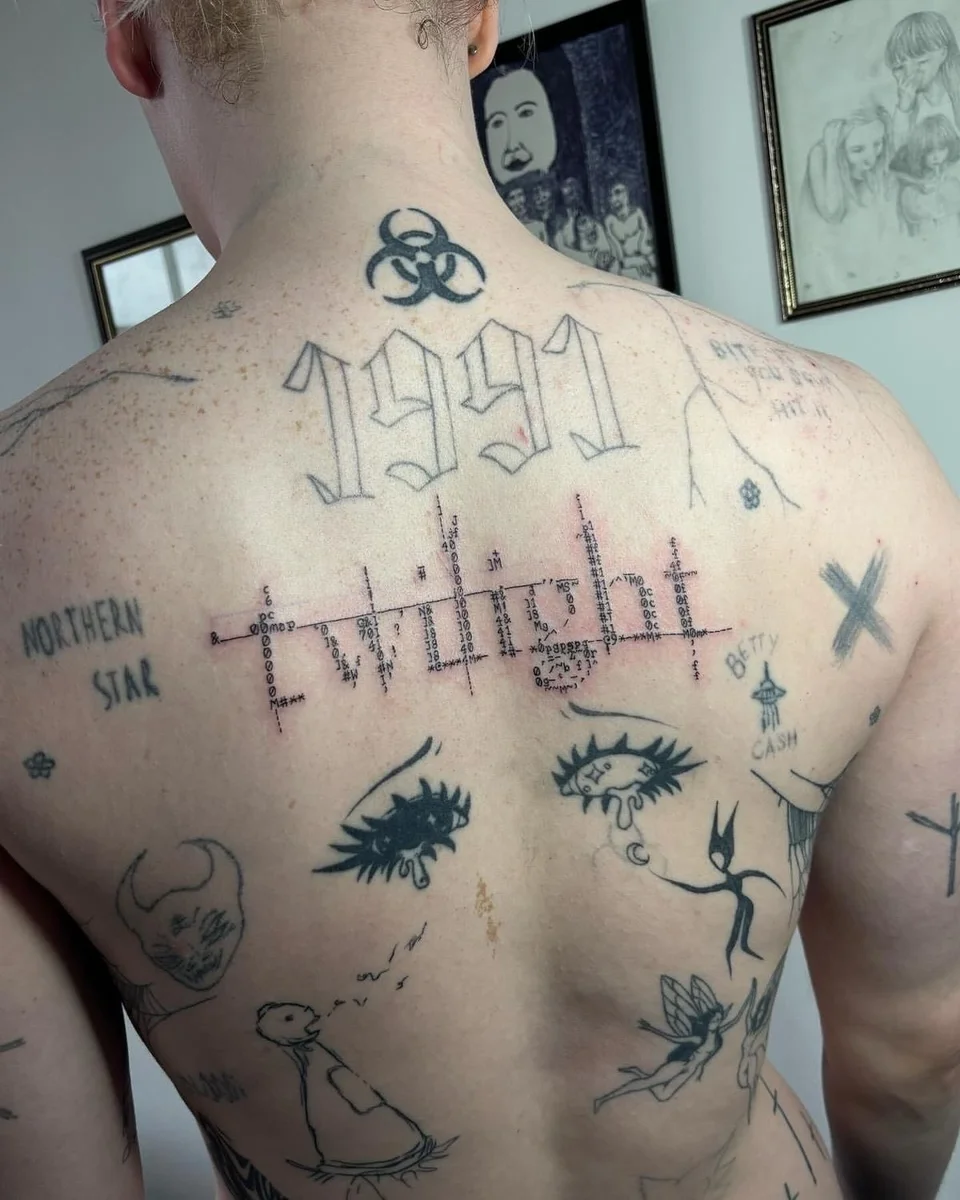 Tattoos post by bertha